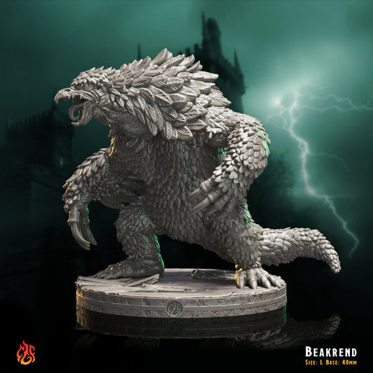 Beakrend owlbear (Digital, STL files)