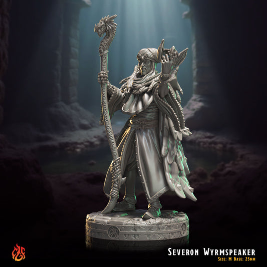 Severon Wyrmspeaker (Digital, STL files)