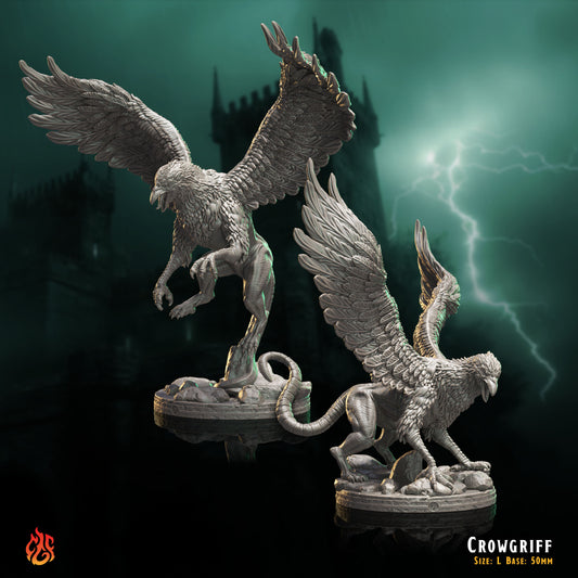 Crow Griffin (Digital, STL files)
