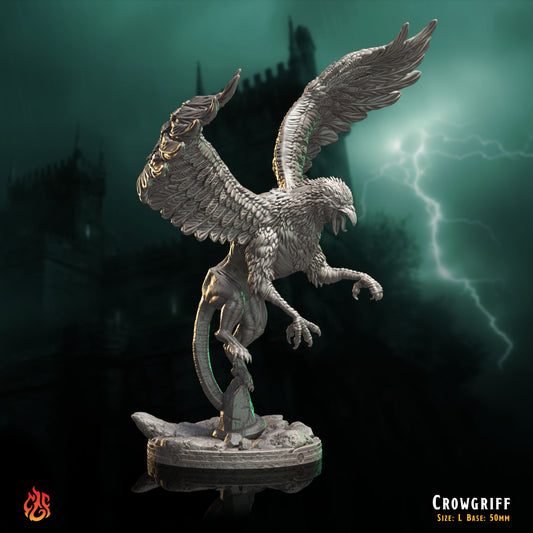 Crow Griffin (Digital, STL files)