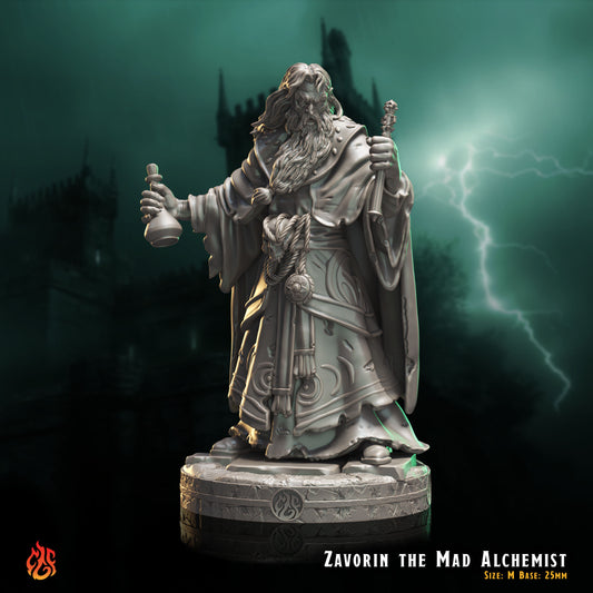 Zavorin, Mad Alchemist (Digital, STL files)
