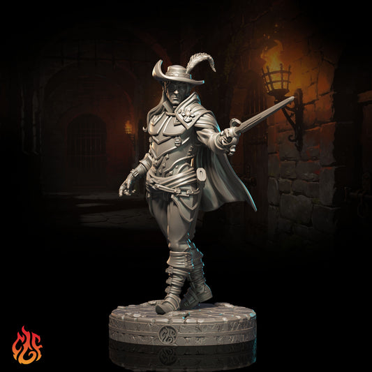 Jareth mercenary drow (Digital, STL files)