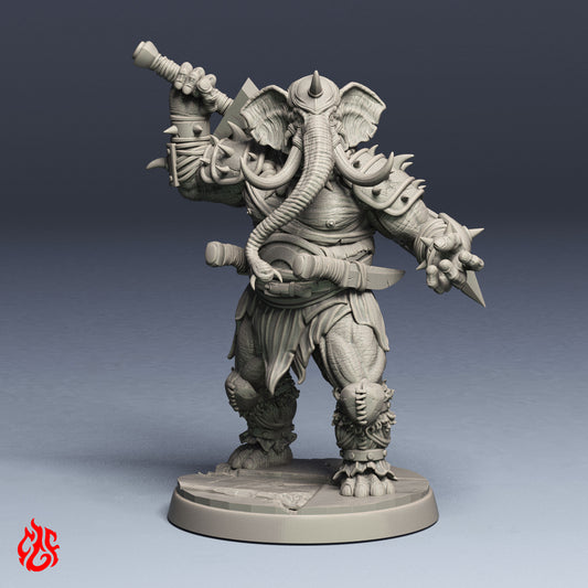 Drol, Loxodon Barbarian