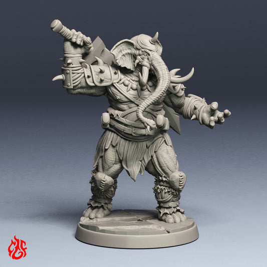 Drol, Loxodon Barbarian