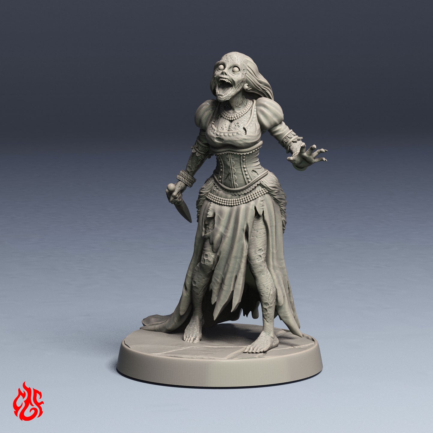 Les pleureuses, des zombies féminins