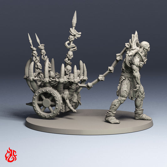 The exhumed, corpse gatherer