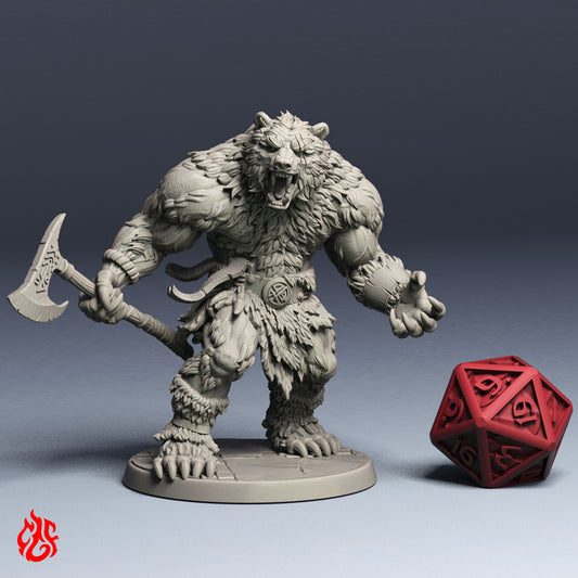 Vardelf werebear form