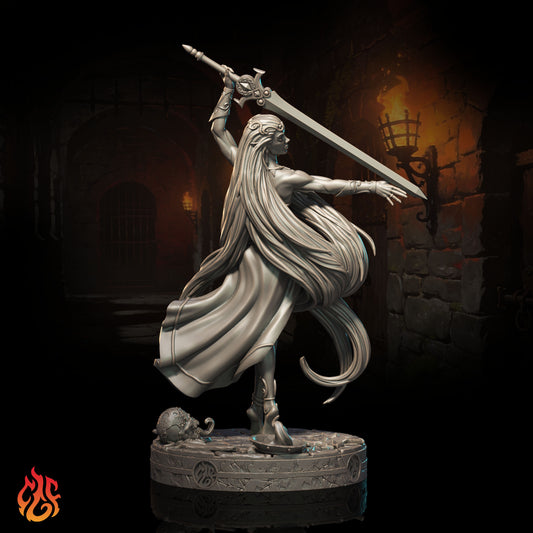 Veyra DrowElf SwordDancer (Digital, STL files)