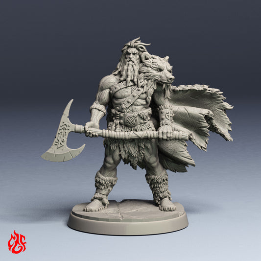 Vardelf the Shapeshifter Barbarian