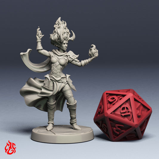 Pyromancien tieffelin