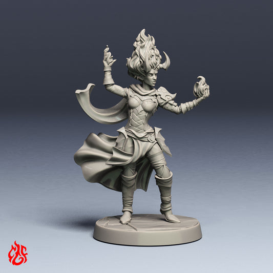 Pyromancien tieffelin