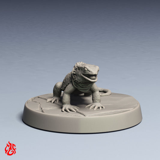Familier lézard de feu