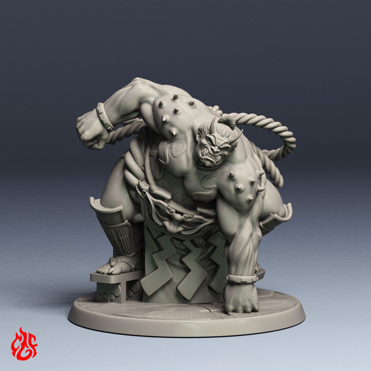 Oni Demonio Luchadores de Sumo