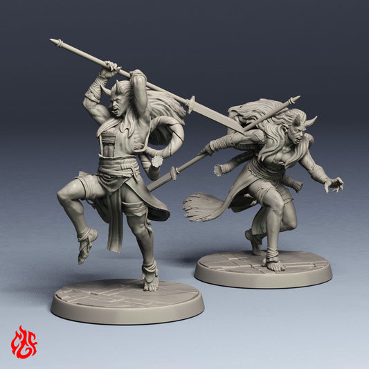 Oni Démon Yamauba Chasseresse