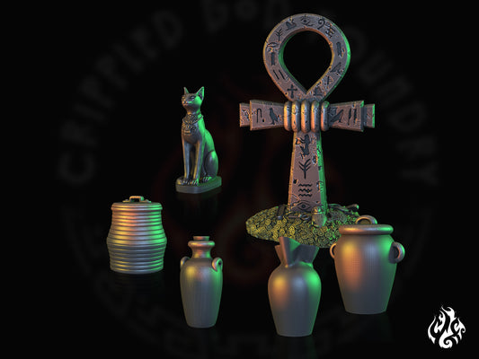 Ancient Tomb Scenery