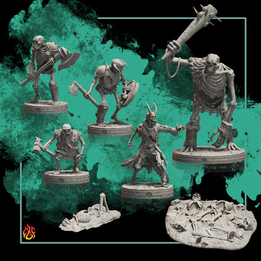 Boneforge Wächter Paket (Digital, STL-Dateien)