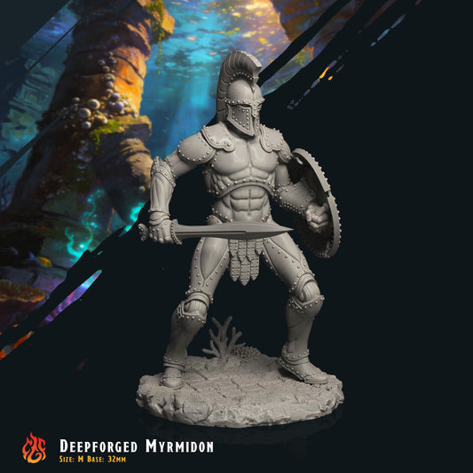 Deepforged Myrmidons (Digital, STL files)