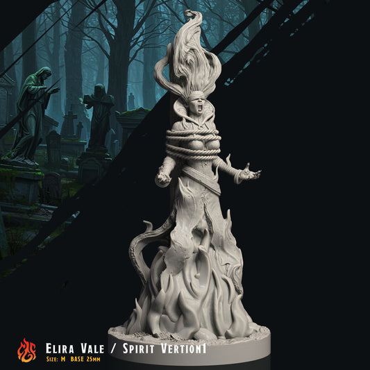 Ghost of Elira Vale ( Burning witch ) (Digital, STL files)