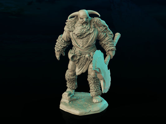 Frost Giant with Great Axe (Digital, STL files)