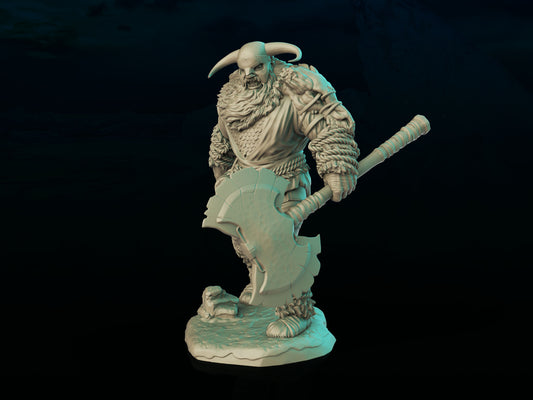 Frost Giant with Great Axe (Digital, STL files)