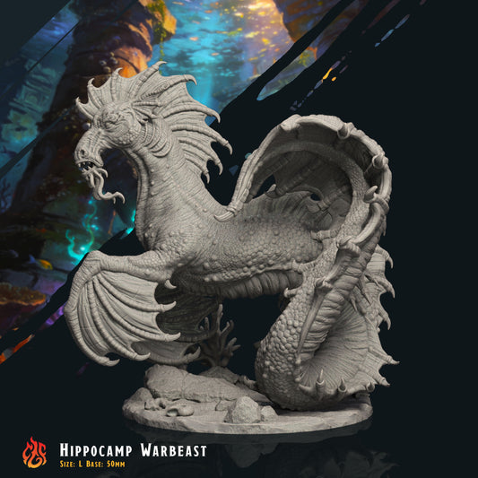 Hippocamp Warbeast (Digital, STL files)