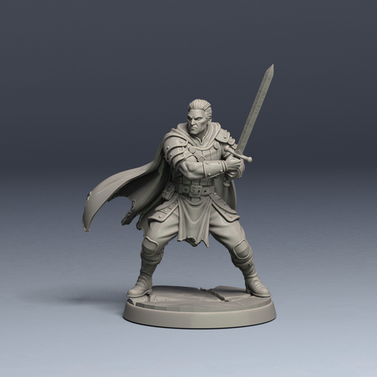 Rellan Greyvein, Human Fighter