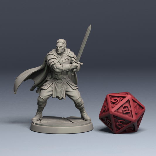 Rellan Greyvein, Human Fighter