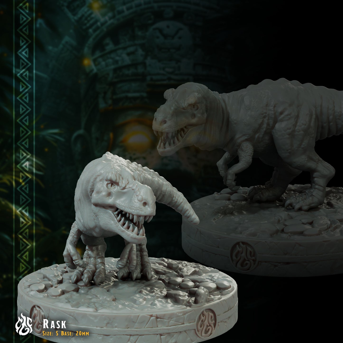 Rask, compagnon bébé tyrannosaure