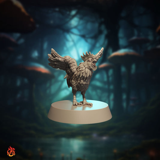 Gallinas Furiosas (Digital, archivos STL)
