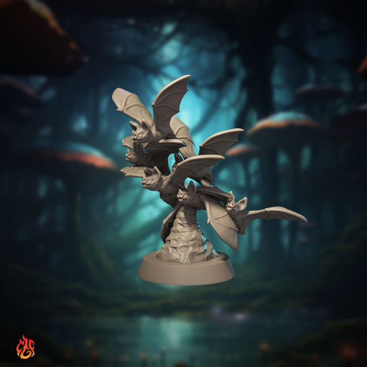Bat Swarm (Digital, STL files)
