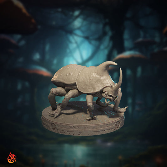 Rhinoceros Beetle (Digital, STL files)