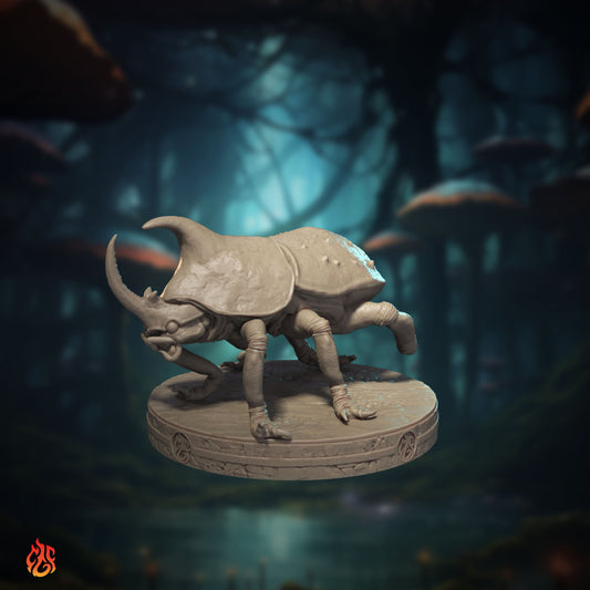 Rhinoceros Beetle (Digital, STL files)