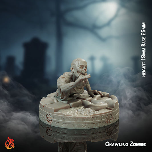 Crawling Zombie (Digital, STL files)