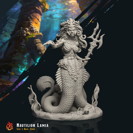 Nautilion Lamia (Digital, STL files)