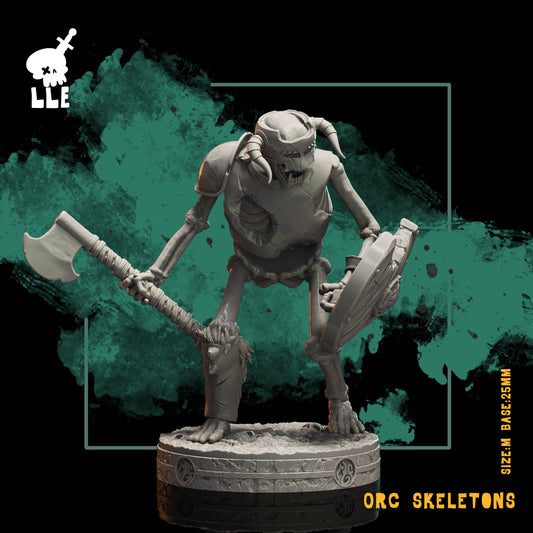 Orc Skeletons (Digital, STL files)