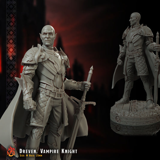 Dreven, Vampire Knight (Digital, STL files)