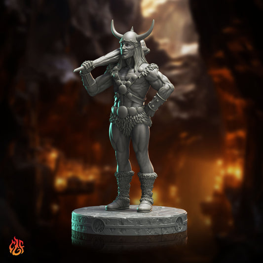 Bobby the Barbarian (Digital, STL files)