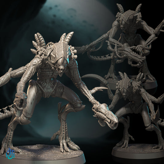 Xenomorphs Nilvorax Warriors