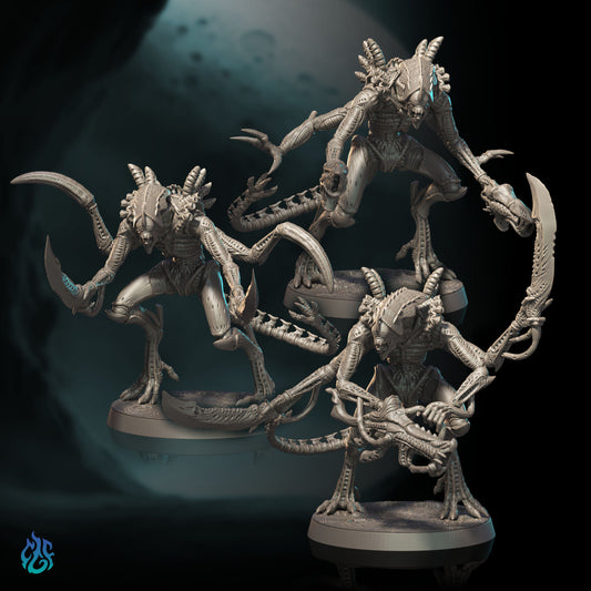 Xenomorphs Nilvorax Warriors