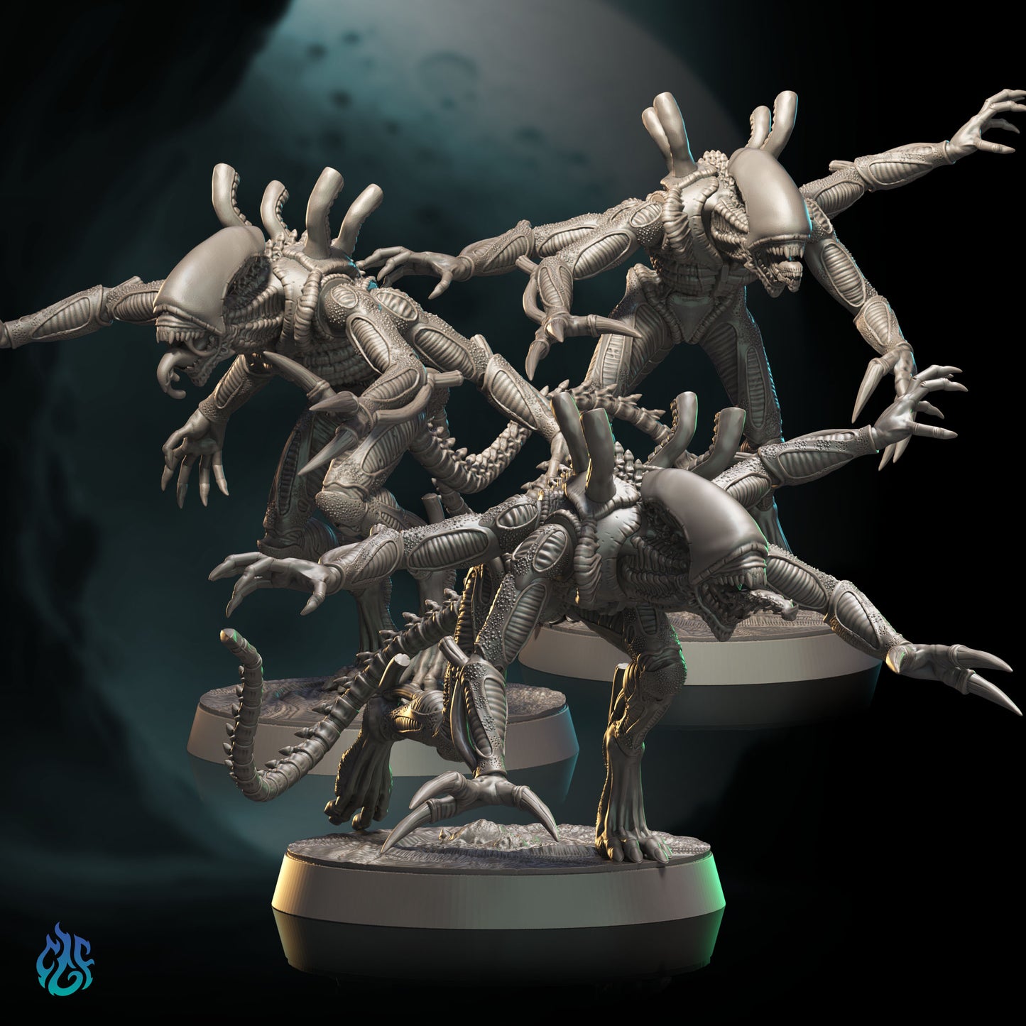 Xenomorfos Nilvorax crías