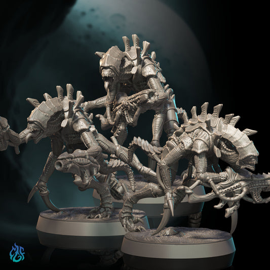 Xenomorphs Nilvorax Headhunters - shooting