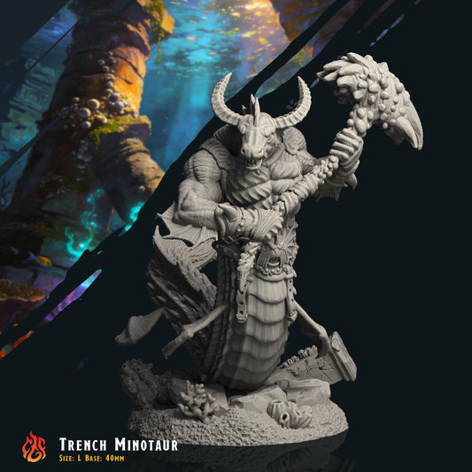 Trench Minotaur (Digital, STL files)