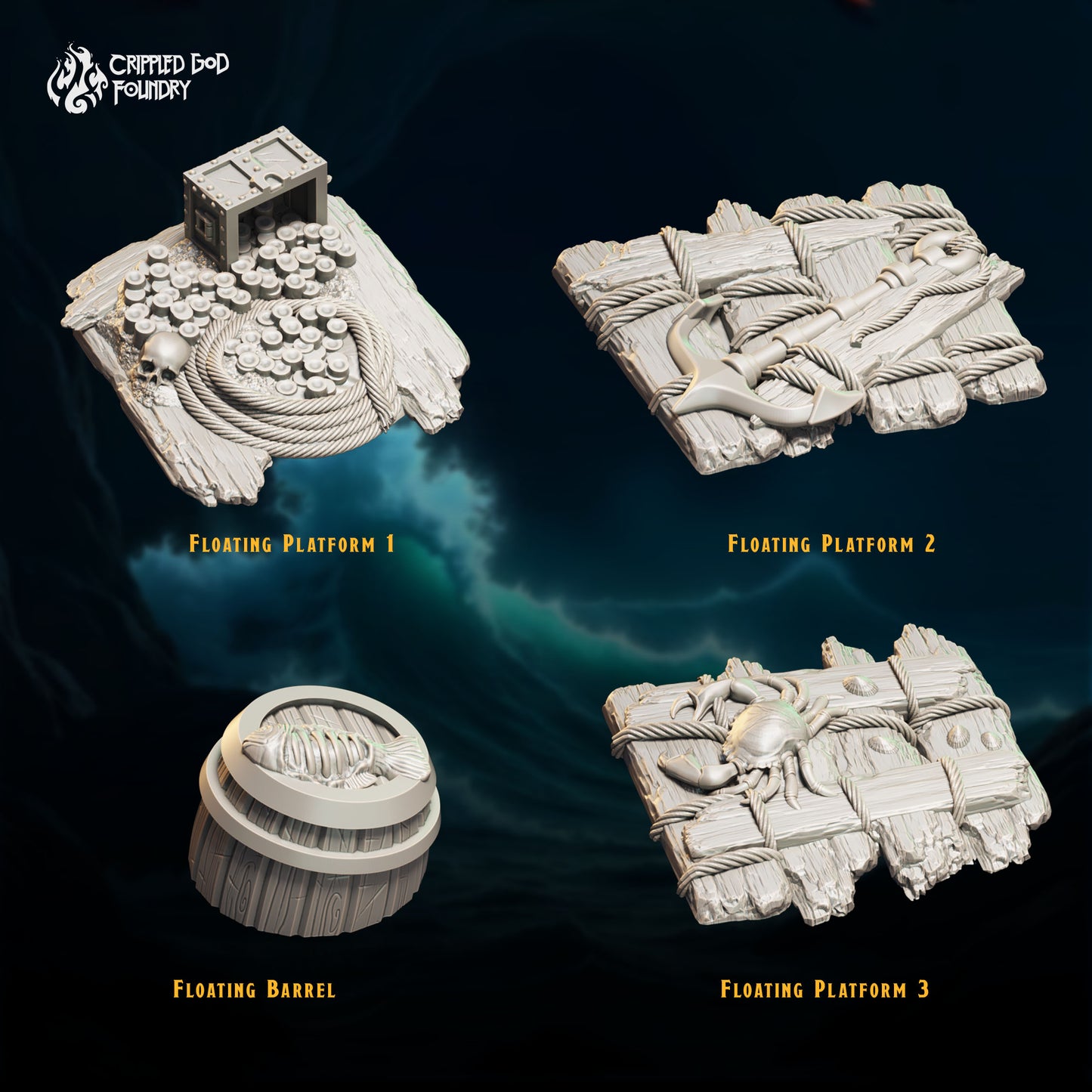 Accesorios para cuevas submarinas