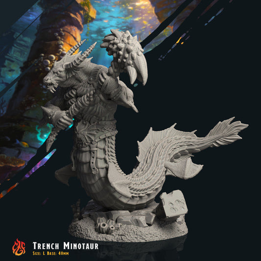 Trench Minotaur (Digital, STL files)