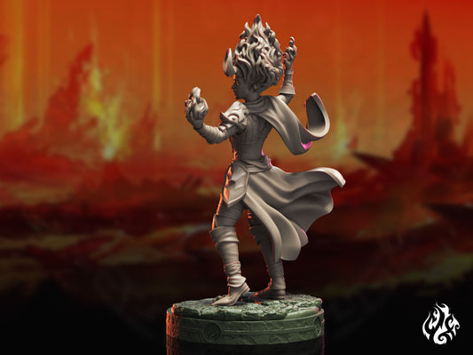 Pyromancien tieffelin