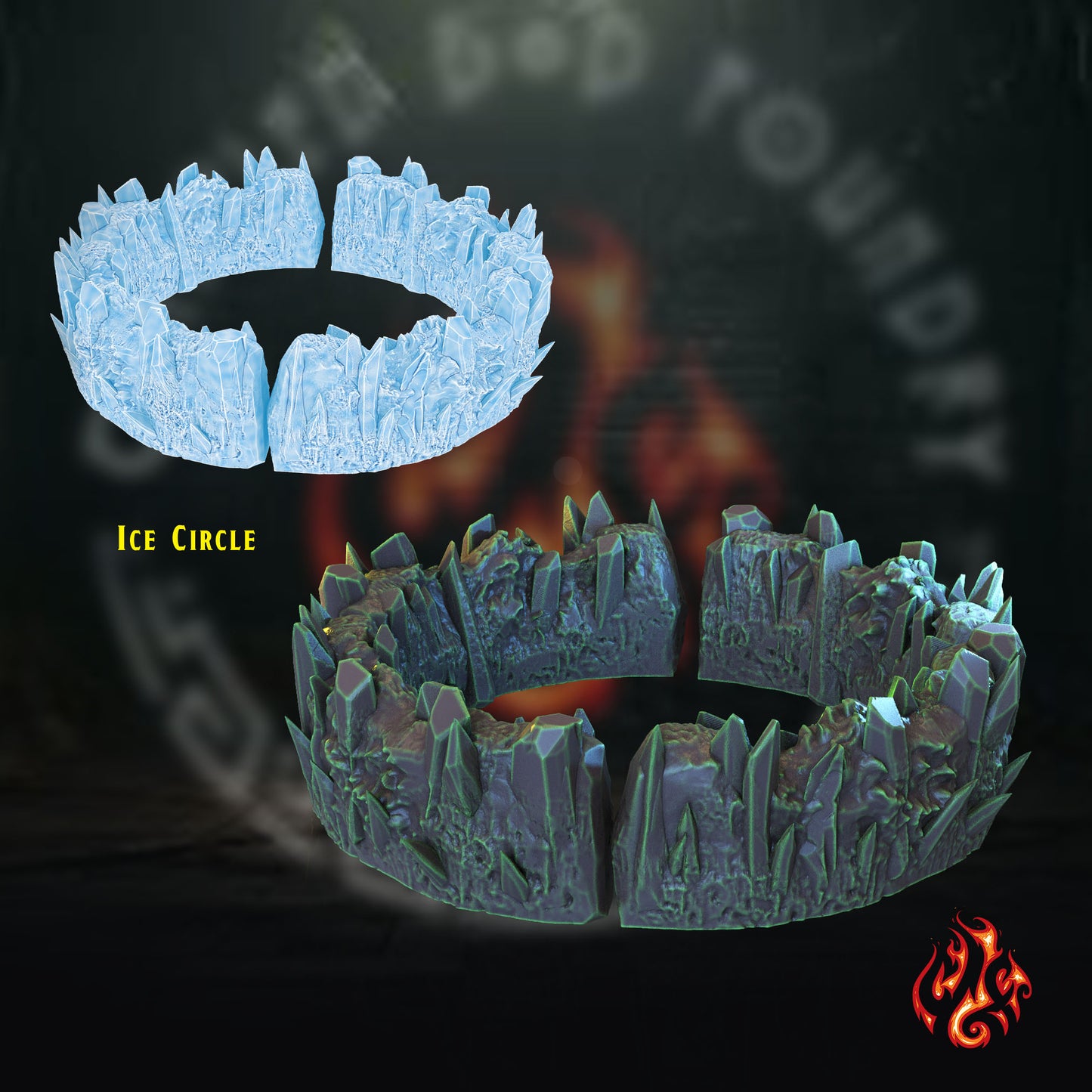 Ensemble de sorts de glace