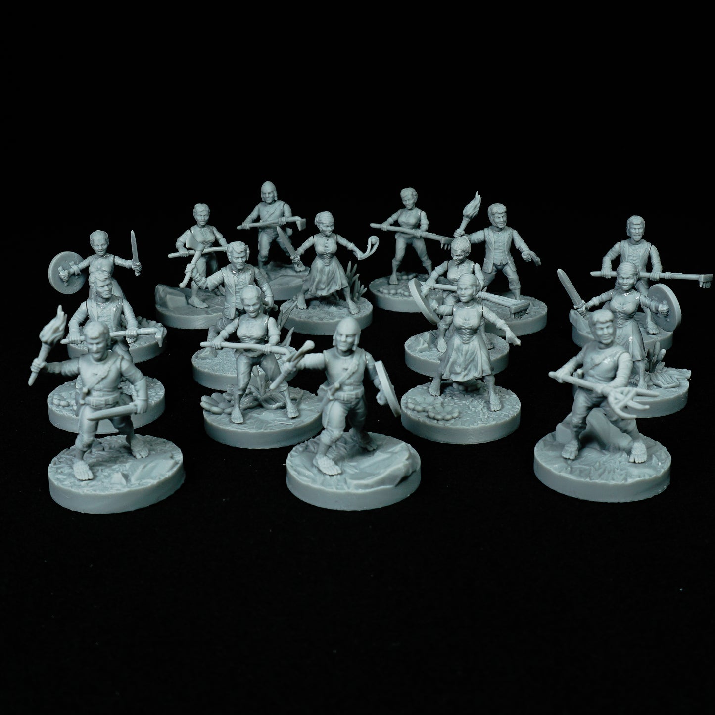 Paysans armés Hobbit