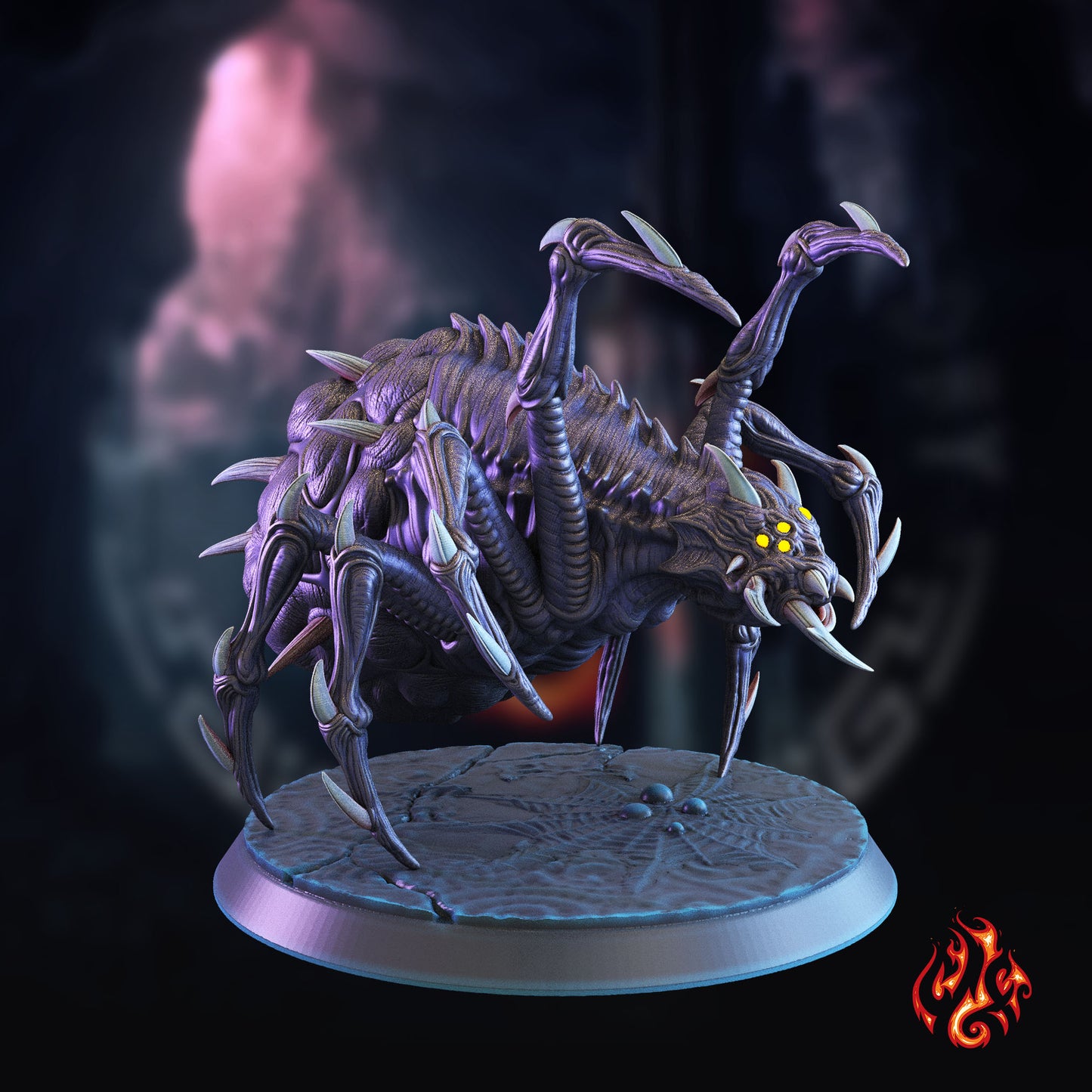 Araignées géantes sombres