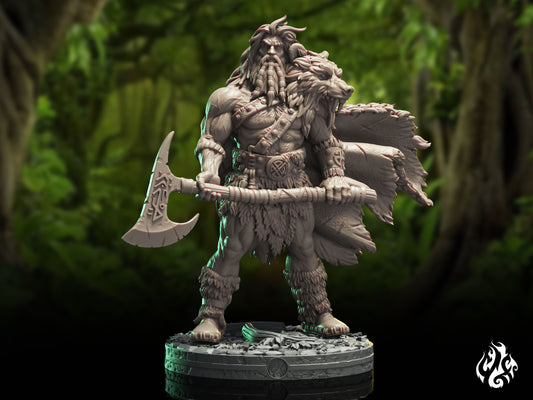 Vardelf le barbare métamorphe