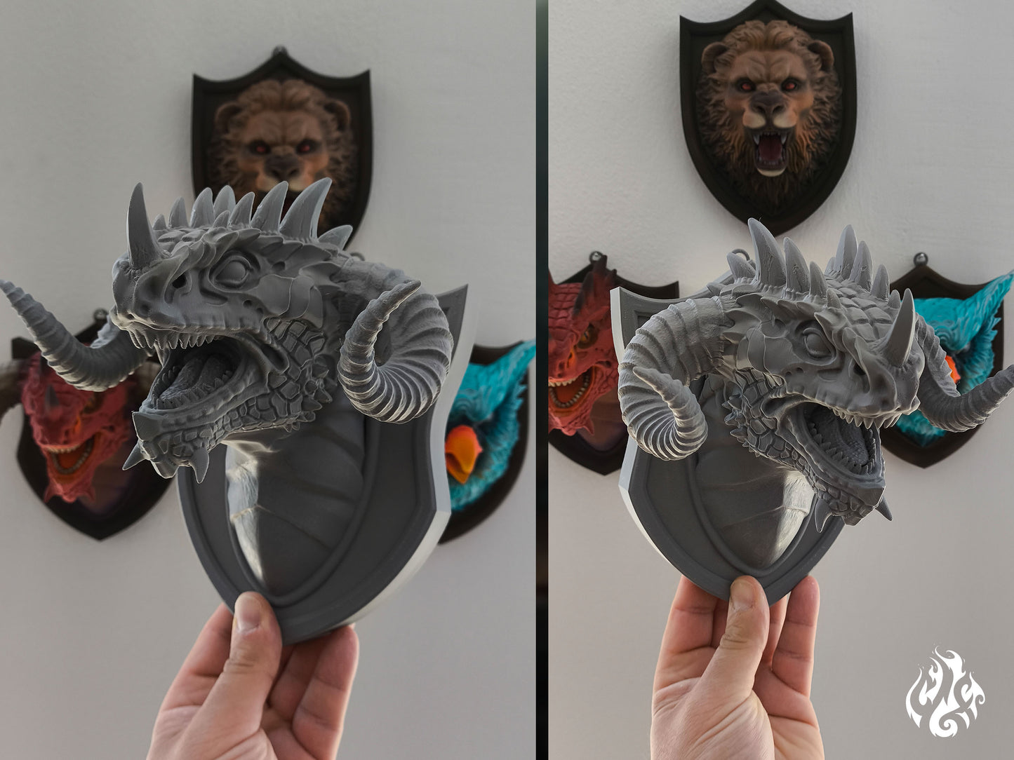 Trophées Monstres : Dragon Rouge